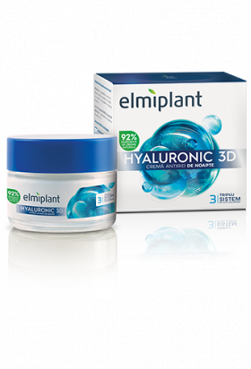 ELMIPLANT HYALURONIC 3D CREMA DE NOAPTE 50ML