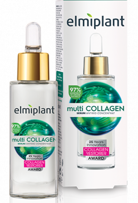 ELMIPLANT MULTI COLLAGEN SERUM PENTRU FATA 30ML