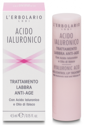 L'Erbolario Stick de buze cu acid hialuronic, 4,5ml