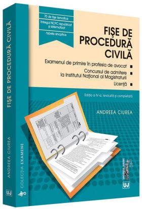 Fise de procedura civila | Andreea Ciurea