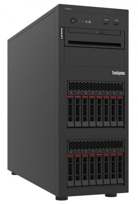 lenovo Lenovo ThinkSystem ST250 V2 Xeon E-2356G (6C 3.2GHz 12MB Cache/80W), 1x32GB, O/B, 2.5' HS (8), 5350-8i, HS 750W Titanium, XCC Enterprise, No DVD (7D8FA01LEA)