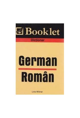 Dictionar German-Roman - Livia Wittner