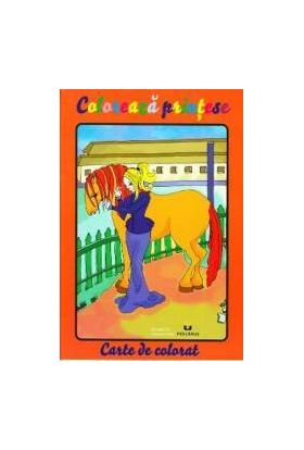 Coloreaza printese - Carte de colorat