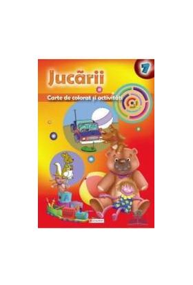 Jucarii - Carte de colorat si activitati