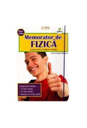 Memorator de fizica Cls 8 - Gabriela Mihalache