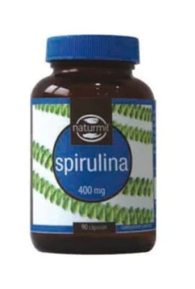 Spirulina 400mg, 90cps - Naturmil