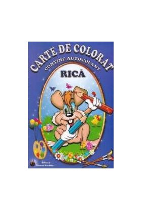 Carte de colorat - Rica