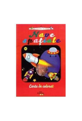 Nave spatiale - Carte de colorat