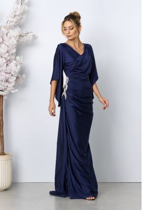 Rochie de ocazie Charlene Bleumarin