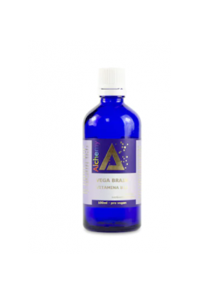 Vega Brain, vitamina B12 lichida, Alchemy, 100ml - AGHORAS