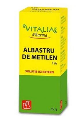 ALBASTRU DE METILEN 1%, 25G - VITALIA PHARMA