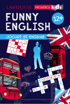 Funny English 12 ani. Jocuri si enigme | Sandra Lebrun