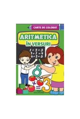 Aritmetica in versuri - Carte de colorat