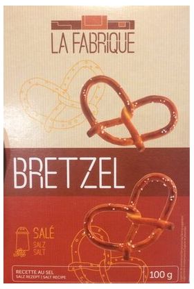 Bretzel clasic cu sare, 100g, La Fabrique