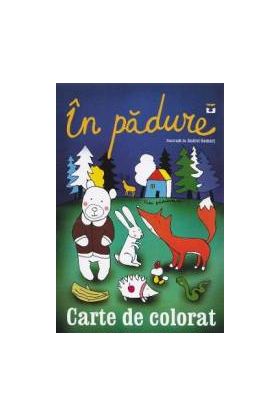 In padure - Carte de colorat