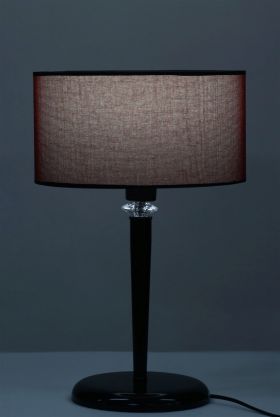 Lampa de masa, Stala, 846STL2789, Metal, Rosu claret