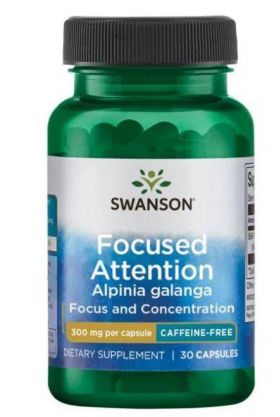 Focused Attention Alpinia Galanga 300 mg, 30 cps - Swanson