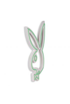 Decoratiune luminoasa LED, Playboy, Benzi flexibile de neon, DC 12 V, Verde