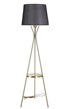 Lampadar, Luin, 534LUN3690, Metal, Negru