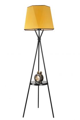 Lampadar, Luin, 534LUN3708, Metal, Galben mustar