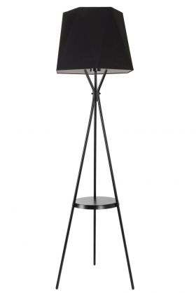 Lampadar, Luin, 534LUN3707, Metal, Negru