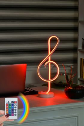 Lampa de masa, Curlux, 509CRL1109, Aluminiu, Multicolor