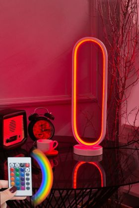 Lampa de masa, Curlux, 509CRL1117, Aluminiu, Multicolor