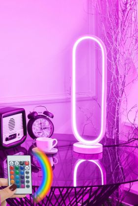 Lampa de masa, Curlux, 509CRL1117, Aluminiu, Multicolor