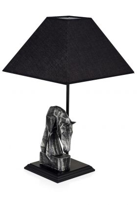 Lampa de masa, Hmy Design, 687HMY1596, Metal, Negru