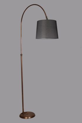 Lampadar, Luin, 534LUN3193, Metal, Crom / Negru