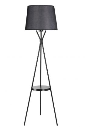 Lampadar, Luin, 534LUN3716, Metal, Negru