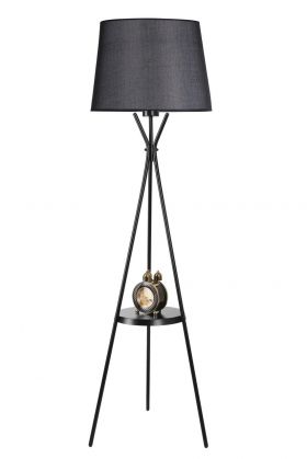 Lampadar, Luin, 534LUN3716, Metal, Negru