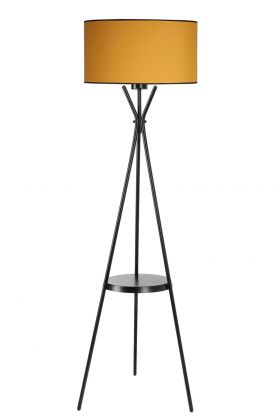 Lampadar, Luin, 534LUN3714, Metal, Galben mustar