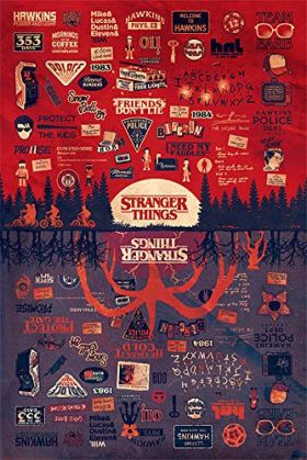 Poster Maxi - Stranger Things - The Upside Down | Pyramid International