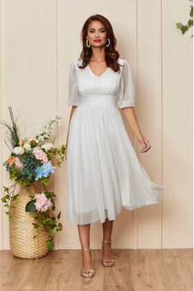 Rochie Nicolette Alba