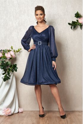Rochie Lucy Bleumarin