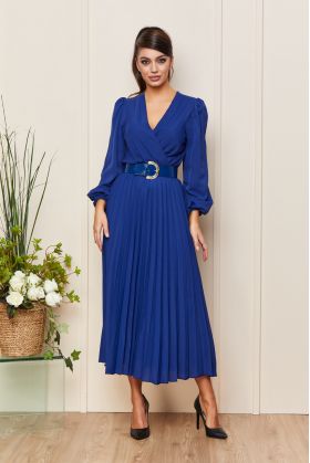 Rochie Malina Bleumarin