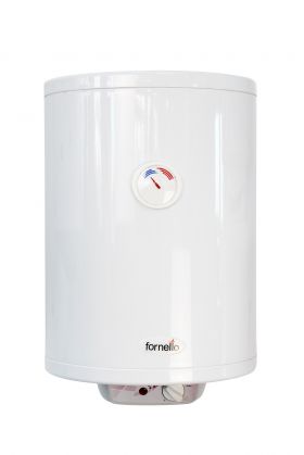 Boiler electric Fornello Titanium Plus SLIM 30 litri, 1500 watt, reglaj extern al temperaturii, emailat cu titan, diametru 360 mm, supapa de siguranta