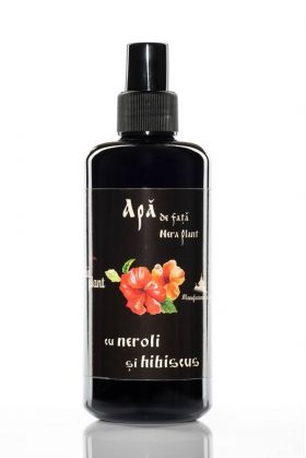 Apa de fata cu neroli si hibiscus, 100ml - Nera Plant