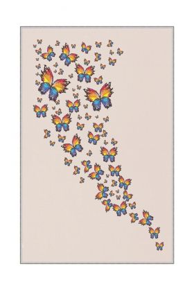 Covor, HMNT532, 80x120 cm, Poliester, Multicolor