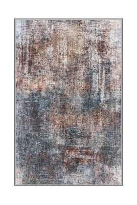 Covor de hol, HMNT169, 80x150 cm, Poliester, Multicolor