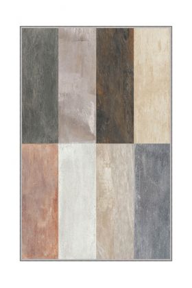 Covor de hol, HMNT253, 100x200 cm, Poliester, Multicolor