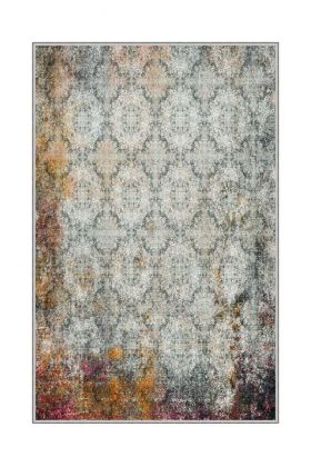 Covor de hol, HMNT43, 80x150 cm, Poliester, Multicolor