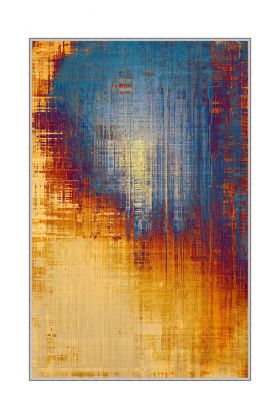 Covor de hol, HMNT75, 80x150 cm, Poliester, Multicolor