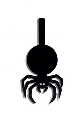 Decoratiune luminoasa LED, Spider, MDF, 60 LED-uri, Albastru