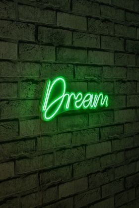 Decoratiune luminoasa LED, Dream, Benzi flexibile de neon, DC 12 V, Verde