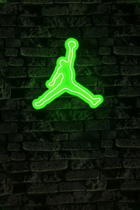 Decoratiune luminoasa LED, Basketball, Benzi flexibile de neon, DC 12 V, Verde