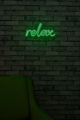 Decoratiune luminoasa LED, Relax, Benzi flexibile de neon, DC 12 V, Verde