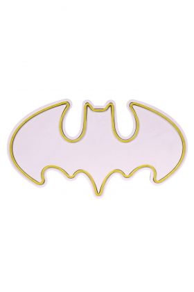 Decoratiune luminoasa LED, Batman Bat Light, Benzi flexibile de neon, DC 12 V, Galben