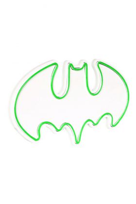 Decoratiune luminoasa LED, Batman Bat Light, Benzi flexibile de neon, DC 12 V, Verde